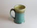 Salt-fired Mugs with Oribe