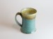 Salt-fired Mugs with Oribe