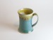 Salt-fired Mugs with Oribe