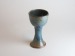 Salt-fired oribe goblets