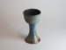 Salt-fired oribe goblets