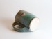 Salt-fired mugs oribe and tenmoku