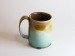 Salt-fired mugs oribe and tenmoku
