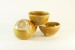 Salt-fired bowls with Tenmoku